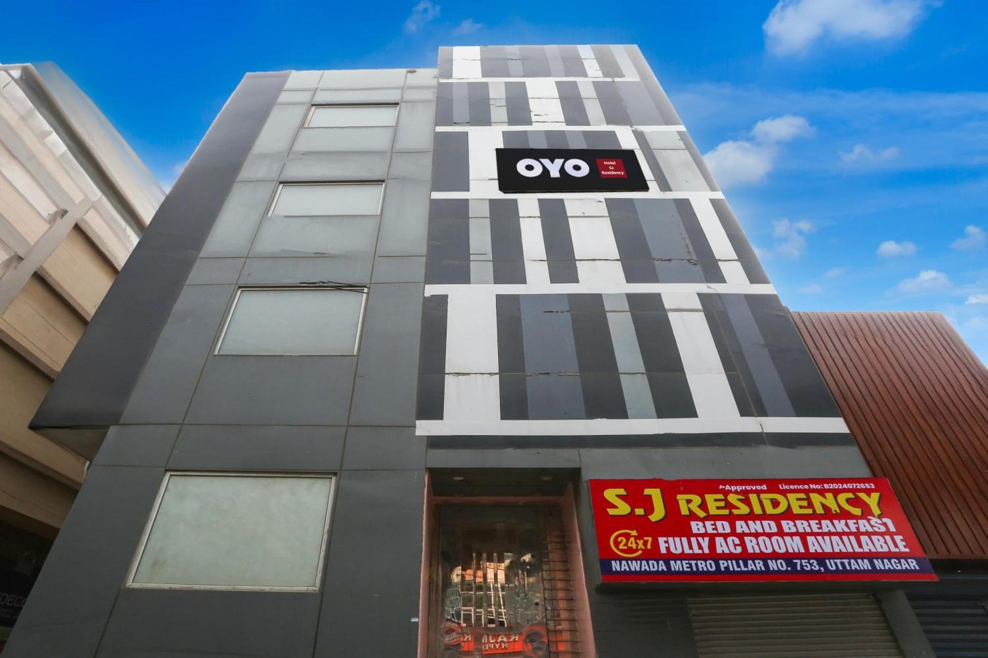 Super Hotel O S J Residency デリー エクステリア 写真
