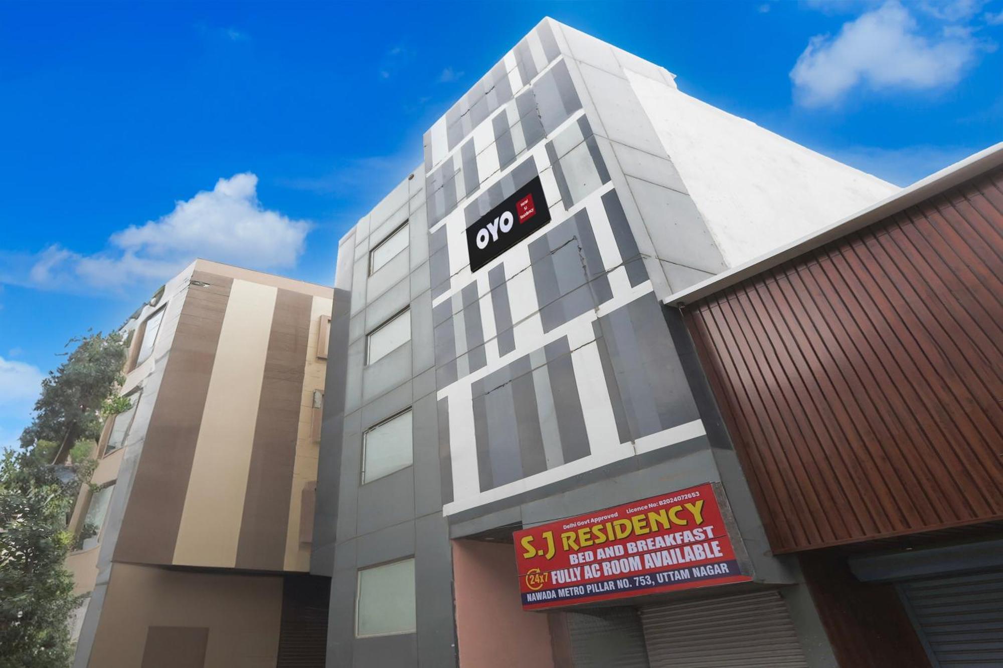 Super Hotel O S J Residency デリー エクステリア 写真